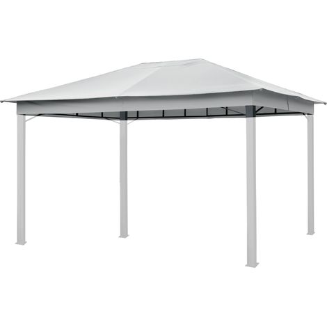 Tetto di ricambio 3x4 m per Sunset Premium ca. 220 g/m² grigio (1/3)