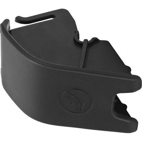 Cache-point d'ancrage de ceinture de sécurité 8V0887187 Cache-fente ISOFIX compact noir pour Audi A3 2013-2020 (1/5)