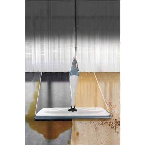 Scopa a vapore in microfibra con serbatoio e 3 panni lavabili per casa, cucina, pavimenti in laminato, 35 cm - ALTRO (1/3)