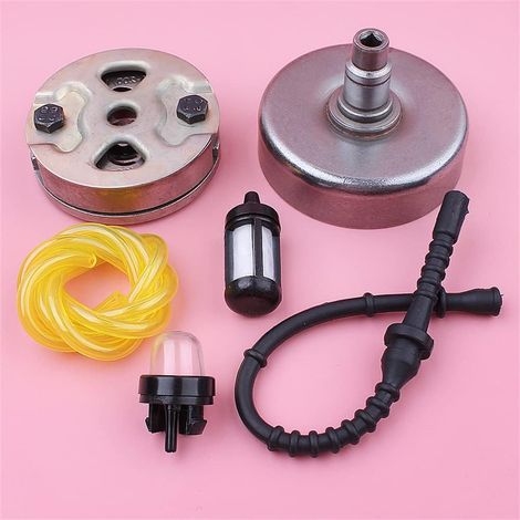 Kit d'embrayage, pignon, tambour, filtre à carburant, ligne, poire d'amorçage, pour moteur Stihl Fs120 Fs200 Fs250, pièce 4134 160 2900, 4134 141 0300, 4128 160 2001 (1/5)