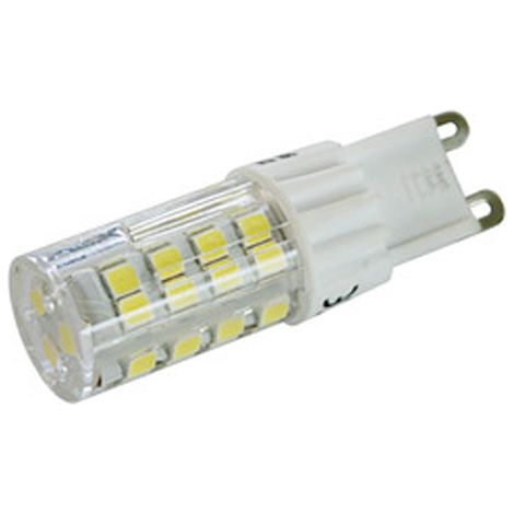 5 W Elektro DH G9 LED-Lampe, Farbe white Tageslicht, 6500 K, 400 Lumen, Klasse A+, Sockel G9, 81.586/5/DIA