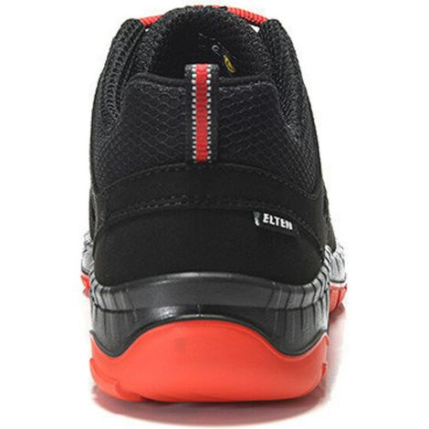 ELTEN Sicherheitshalbschuh 729561 MADDOX black-red Low ESD S3 Gr. 41