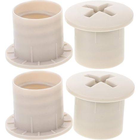 Capuchons de Vis Toboggan Rechange Gris 23mm  Cache-ecrou plastique, diametre interieur 2.3 cm, bambins, installation (1/5)