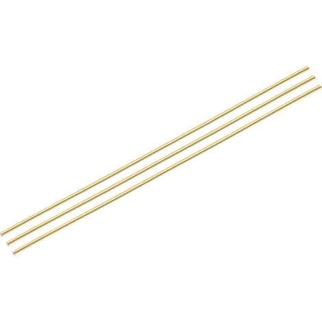 Pack de 3 Barres En Laiton 1/8 Pouce x 12 Pouces (1/5)