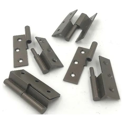 CERNIERA CASATI SFILABILE COLLO BRONZATA    CS119CBR  MM. 50X40 SINISTRA COLLO BRONZATO