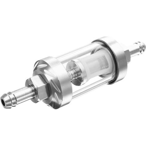 Filtro de combustible universal en línea para motocicletas: práctico y duradero, filtro de gasolina de 8 mm (1/5)