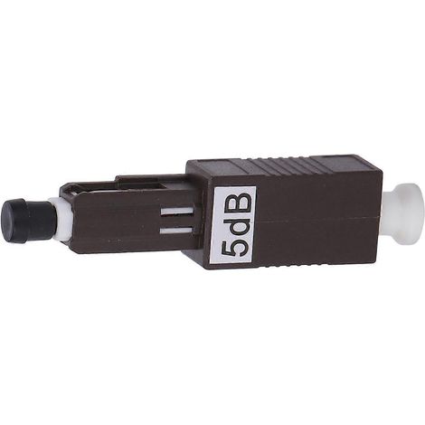 MU/UPC-5DBMU Glasfaser-Dämpfungsflanschadapter, Singlemode, 1310–1550 nm, Keramikferrule