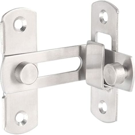 1 Stück Riegel 90 Verriegelte Tür Rechter Winkel Riegel nach unten (L) (1/5)