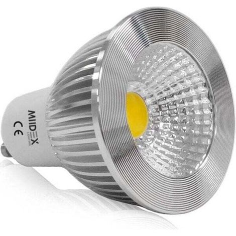Ampoule Spot Led Gu10 - 75 Degres - 3000K Blanc Chaud - 6 W (1/4)