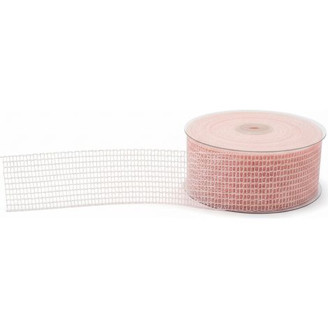 Arpimex Nastro Mesh Rete Rosa Polyester 50 mm 18 mt (1/4)