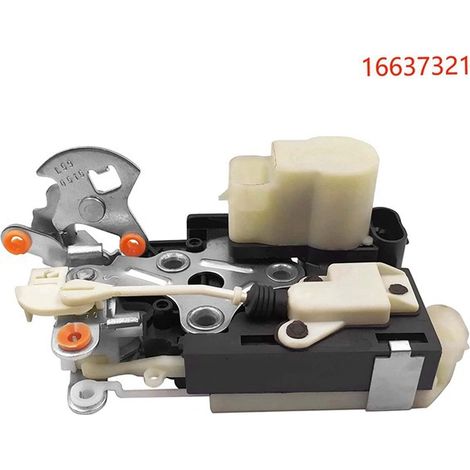 Part number 16637321 corresponds to the door lock actuator for the left front door of the Chevrolet Silverado.--DTEKGAZ