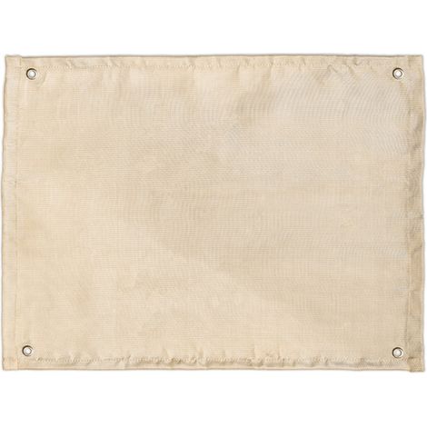 Tapis de foyer - Accessoires de camping et barbecue résistants à la chaleur pour la protection de la pelouse intérieure et extérieure, 60 x 80 (1/5)
