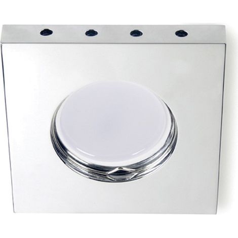 Empotrable cuadrado LED Horus (0,5W)  Cromo (1/2)