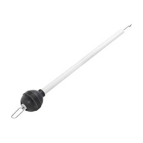 TIGE COMPLÈTE POUR CASSETTE ENCASTRÉE AVEC BILLE Dimensions : 410 mm, 12 litres