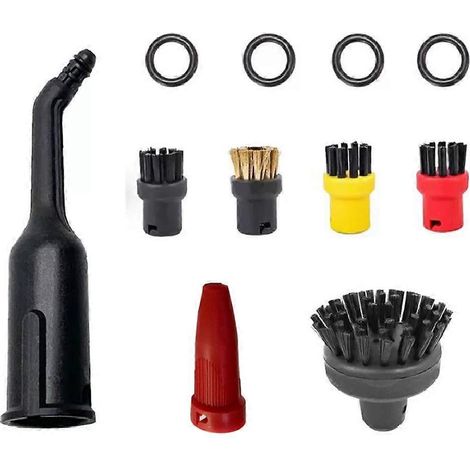 Für Kärcher Dampfreiniger der SC-Serie (SC1, SC2, SC3, SC4, SC5) inklusive Düsen, Bürsten und Tüchern sowie Dampfdüsenzubehör (1/5)