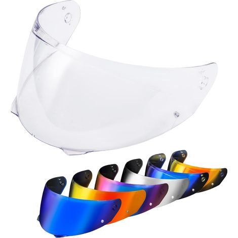 PSLER Helmet Visor for HJ-33 I90 Tinted Visor for HJ-33 i90, UV Protection for Motorcycle Replacement Accessories (Transparent) (1/5)
