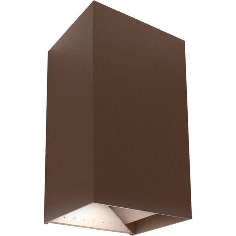 Applique led da parete mod. Toledo colore corten (1/2)
