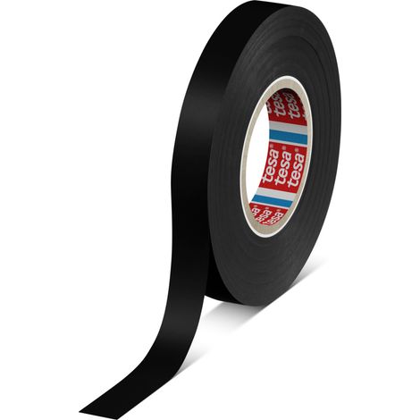 Ruban isolant Tesa Premium Soft en PVC Noir 33m x 12mm x 0.126mm ( Prix pour 1 )