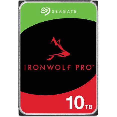 Disco duro Seagate IronWolf Pro NAS de 10 TB SATA III, 7200 RPM, 256 MB (1/4)