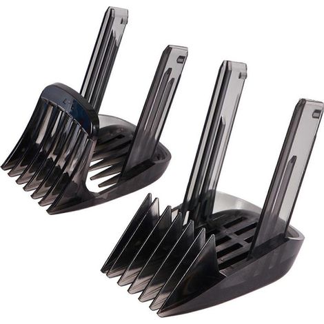 Lot de 2 peignes de 1 à 7 mm et de 7 à 24 mm pour tondeuse à cheveux HC9450, HC9490, HC9452 et HC7460.