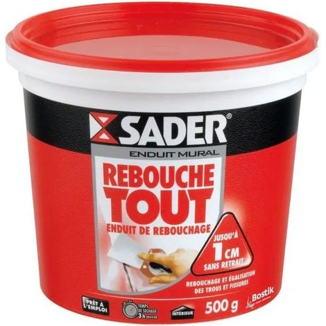 Masilla Sader rebouche tout 0 5 kg resistente a grietas fácil aplicación
