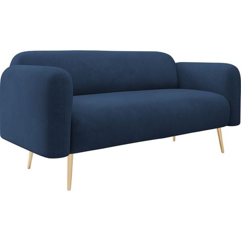 Sofá Comfivo Beatitudo II, Uttario Velvet 2967, 174x71x75cm, Tapiz, Patas: Metal (1/5)