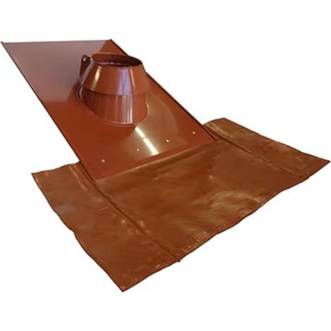 PGI 80/130 - SOLIN TUILE 30 A 45° + KIT ETANCHEITE - PGI 80/130 - SOLIN TUILE NOIR 30 A 45° + KIT ETANCHEITE - POUJOULAT