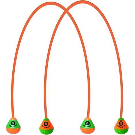 Jouets de Plongée Piscine pour Enfants, Bagues de Natation, Jouet sous Eau Été, Natation Piscine Entrainement Aquatique 2pcs(2.5M) (1/5)