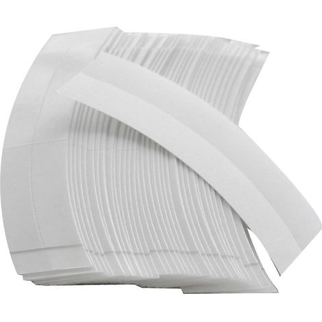Lot de 36 bandes adhésives double face imperméables pour perruques et postiches, avec prédécoupe. (1/5)