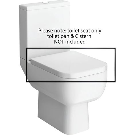 Rak Series 600 Soft Close Toilet Seat Quick Release Genuine Rak Toilet Seat (1/6)