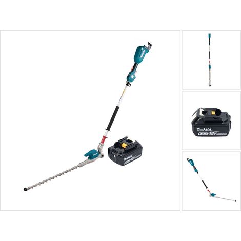 Makita DUN 500 WRG Akku Heckenschneider 18 V 50 cm Brushless + 1x Akku 6,0 Ah + Ladegerät
