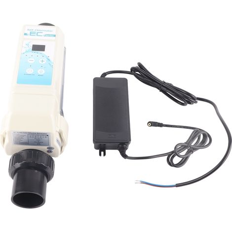 Générateur de chlore pour spa 20 g/h, électrolyseur EC20 pour chlorinateur au sel de piscine, 100-240 V (1/5)