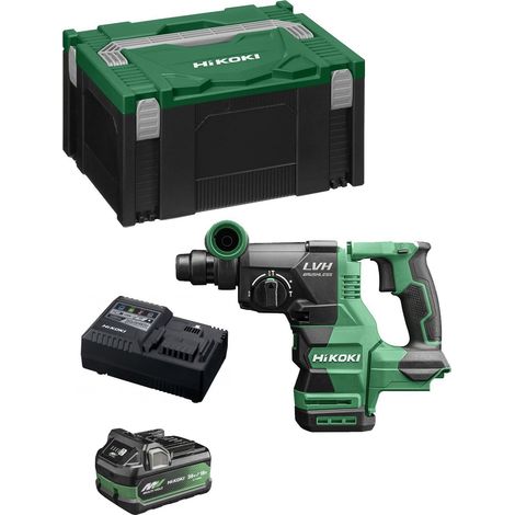 Martillo Perforador HIKOKI DH1826DAA1X (1 x 2,5Ah/5,0Ah + UC18YSL3 + Maletín HSC III) (1/5)