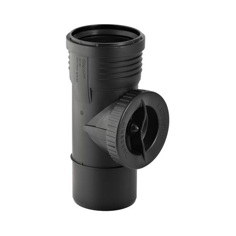GEBERIT Silent Pp Braga Ispezione 90° Gtre Ø160Mm Con Guarnizone - 390.727.14.1 (1/2)