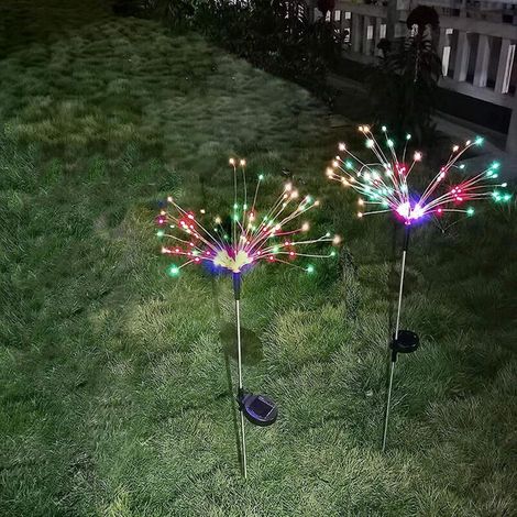Guirlande lumineuse solaire étanche de 120 LED pour la décoration de jardin et d'extérieur (1/4)
