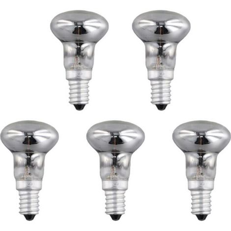 Lampe à Lave de Remplacement E14 R39 30W Projecteur à Visser Ampoule RéFlecteur Clair Spot Ampoules Lave à Incandescence 5 PièCes (1/5)