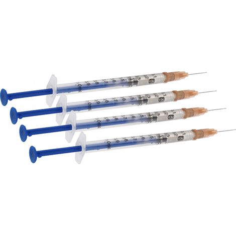 Lot de 4 tubes de colle conductrice argentée thermodurcissable pour réparation de fils électriques (0,3 ml). (1/5)