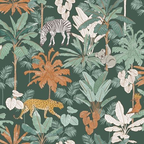 Nappe Toile cirée au mètre Aventura kaki