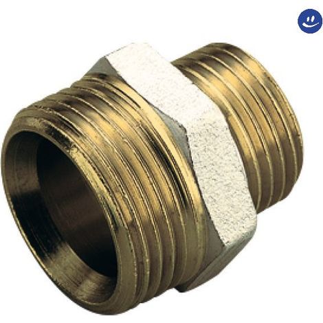 Tiemme - Raccordo Diritto/Niples Maschio 1/2" Senza Kit Per Multistrato/Rame 1/2"