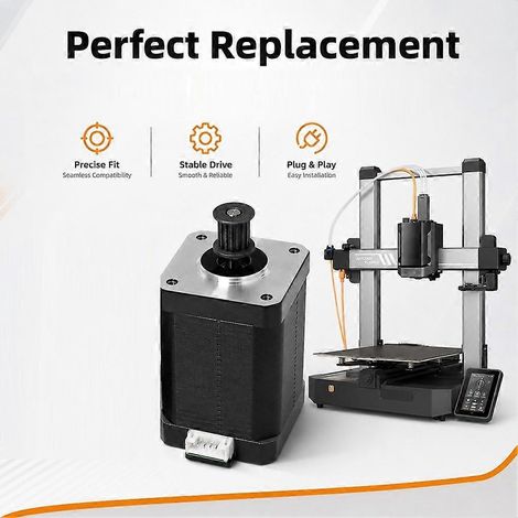 Y-Achsen-Schrittmotor für Anycubic Kobra 3 3D-Drucker: Aufrüsten und Ersetzen durch einen hochtemperaturbeständigen Motor. (1/5)