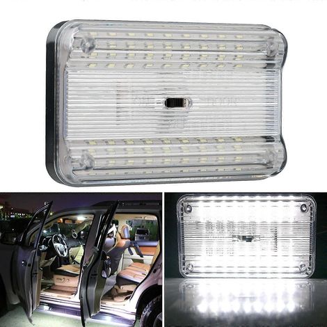 Nouvelle lampe de lecture intérieure pour voiture (plafonnier, liseuse, coffre) avec 36 LED 12 V (1/5)