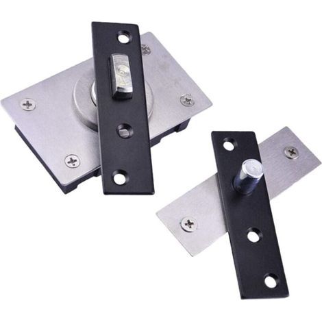 BUNTHAUS PA Porte en aluminium robuste avec charnière pivotante à 360 degrés (1/4)