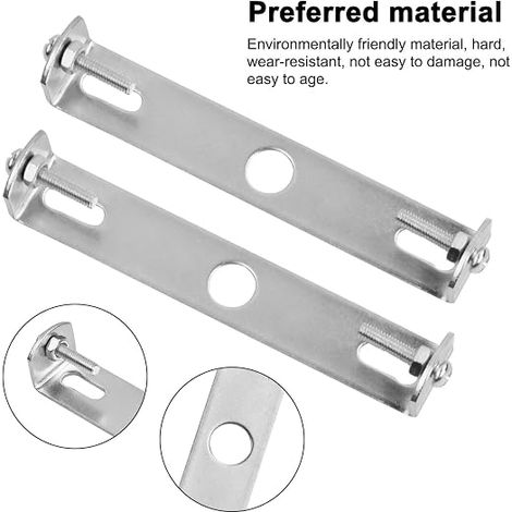 Support de Fixation Plafonnier 90mm/105mm Luminaires Support de Plaque de Plafond Plaques de Lampe de Plafond pour Plafonnier de Bureau à Domicile (1/3)