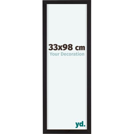 yd. - Cadre photo 33x98 - Noir - Aluminium - Virginia (1/5)