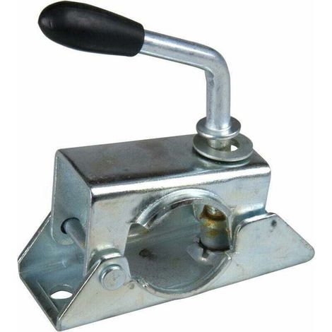 Collier de Serrage pour béquille, XU,pour remorque et Roue Jockey 48 mm, produit qualité supérieure, durable et fiable, matériaux sélectionnés, conforme normes, easy à utiliser - KZQ (1/2)