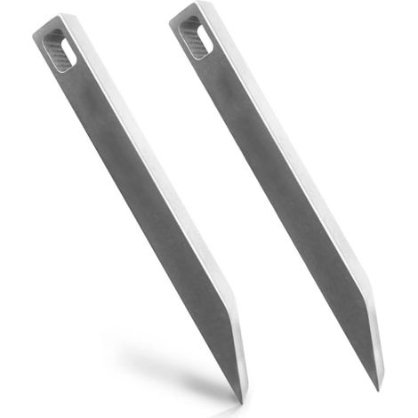 Set mit 2 Edelstahlhebeln, Mini-Schlüsselanhänger für den Alltag, ultradünner und minimalistischer Hebel, Schlüsselring-Hebelwerkzeug (1/5)
