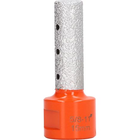 Diamond Milling Bit Hole Enlarging Trimming Shaping Milling Cutter for Granite Quartz Stone 15mm / 0.59in