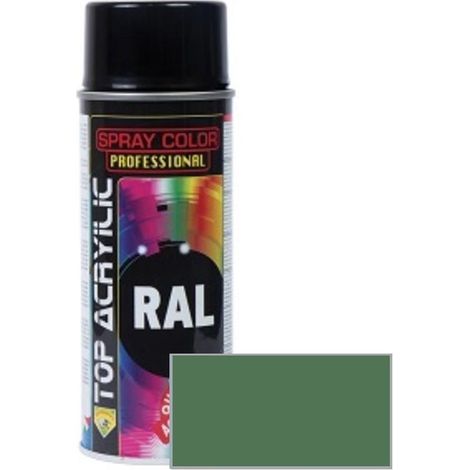 TOP ACRYLIC spray acrilico v/reseda ral-6011 400ml , 0UNIDADES