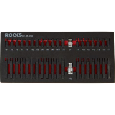 Set punte professionali 40 pezzi ROOKS (OK01.3120)