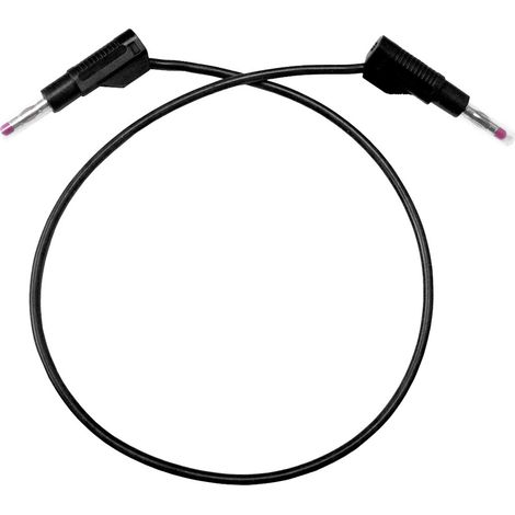 Mueller BU-P4911B-60-0 Messkabel Banane schwarz 1,5 m